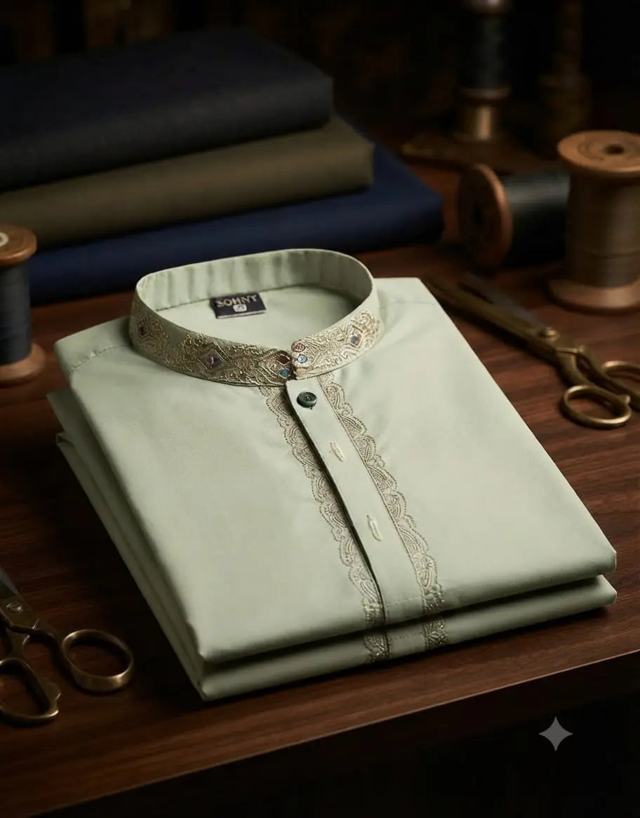 Kurta_Shalwar_Boy_8_Years_Light_Green