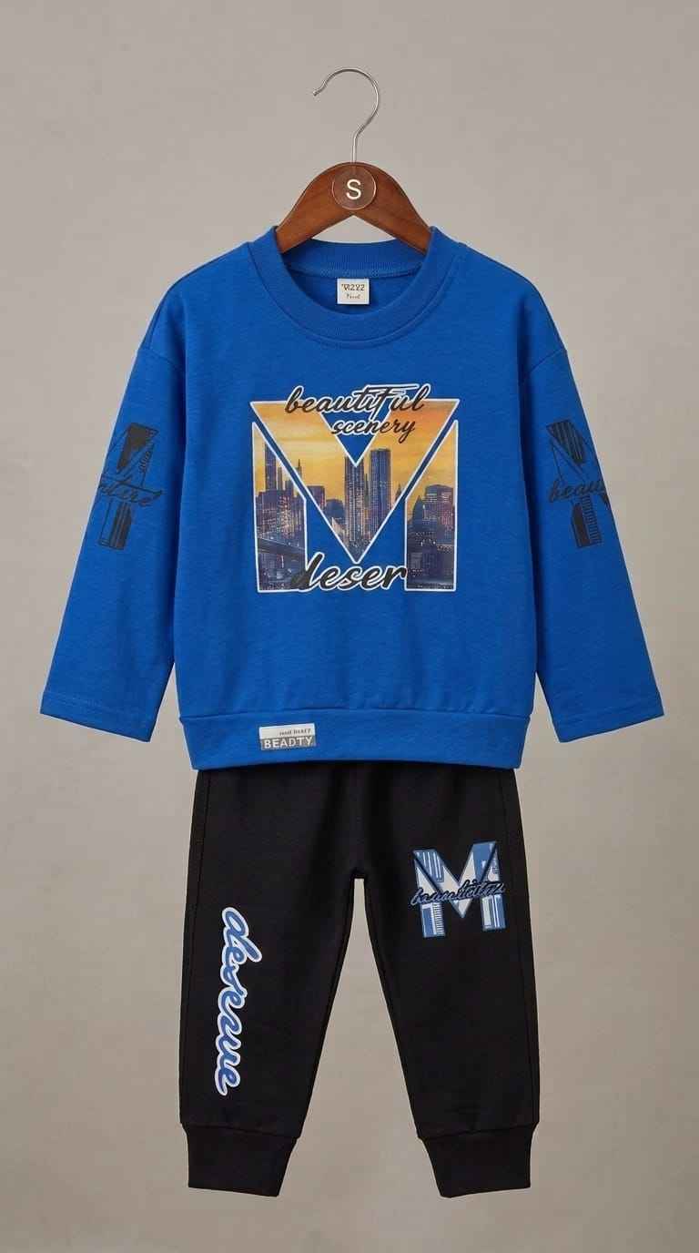 Beautiful Scenery Desert Kids Tracksuit | Pre-Winter Collection