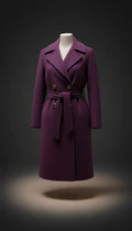 Wool Blend Kids Dress Coat